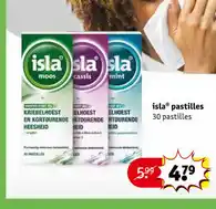 Kruidvat isla pastilles aanbieding