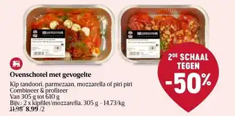 Ovenschotel met gevogelte
