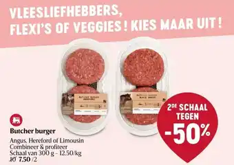 Delhaize Butcher burger aanbieding