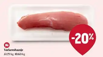 Delhaize Varkenshaasje aanbieding