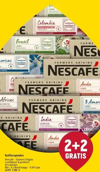 Delhaize Koffiecapsules aanbieding