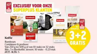 Delhaize Koffie aanbieding