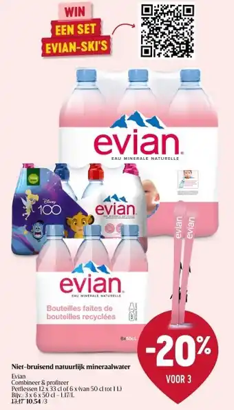 Delhaize Niet-bruisend natuurlijk mineraalwater aanbieding
