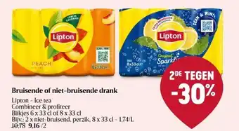 Delhaize Bruisende of niet-bruisende drank aanbieding