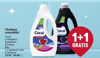 Delhaize Vloeibaar wasmiddel aanbieding