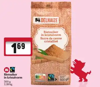 Rietsuiker in kristalvorm