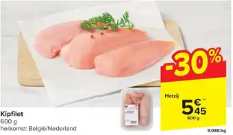 Carrefour Market Kipfilet 600g aanbieding