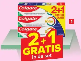 Carrefour Market Set tandpasta colgate 9 soorten aanbieding