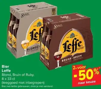 Carrefour Bier Le e aanbieding