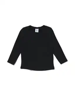 HEMA HEMA Kinder T-shirt Zwart (zwart) aanbieding