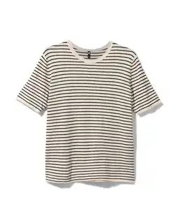 HEMA HEMA Dames Trui Octavia Zwart/wit (zwart/wit) aanbieding