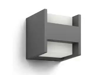 Hubo Philips myGarden Arbour LED wandlamp 2x4,5 W antraciet aanbieding