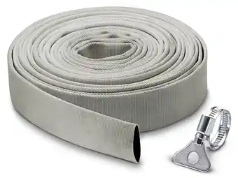 Hubo Karcher platte slang 10m voor dompelpompen aanbieding