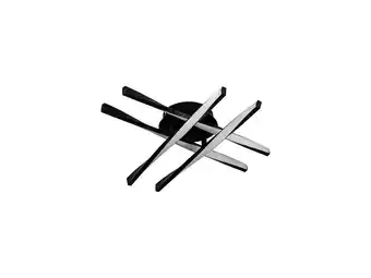 Hubo Adeje LED plafondlamp 19W zwart/wit aanbieding