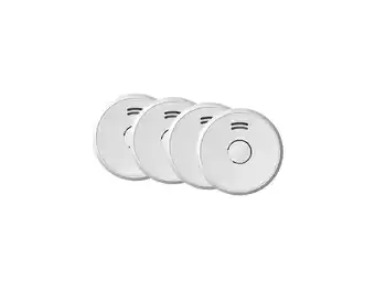 Hubo Profile Optische rookmelder E-Block 9V 4 stuks aanbieding