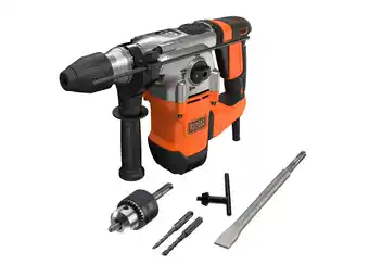 Hubo Black+Decker BEHS03K-QS boorhamer 1250W aanbieding