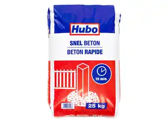 Hubo Hubo snelbeton 25kg aanbieding