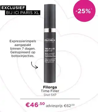 ICI PARIS XL Filorga Time Filler aanbieding