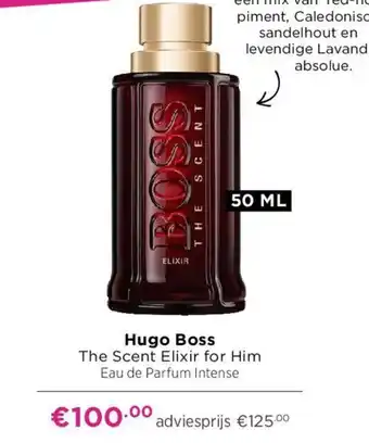 ICI PARIS XL Hugo Boss The Scent Elixir for Him 50 ML aanbieding