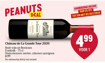 Delhaize Château de La Grande Tour 2020 aanbieding