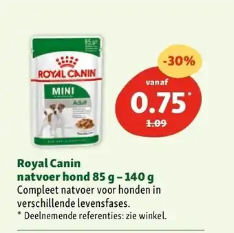 Maxi Zoo Royal Canin natvoer hond 85 g - 140 g aanbieding