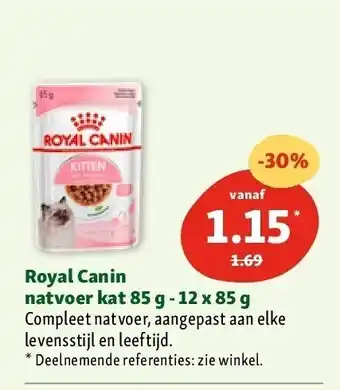 Maxi Zoo Royal Canin natvoer kat 85 g - 12 x 85 g aanbieding