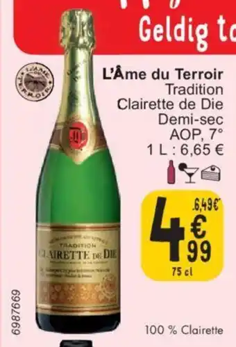 Cora L'Âme du Terroir 75cl aanbieding