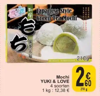 Cora Mochi YUKI & LOVE 210g aanbieding