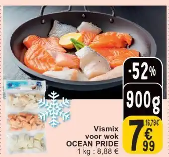 Cora Vismix voor wok OCEAN PRIDE 900g aanbieding