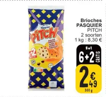 Cora Brioches PASQUIER PITCH 300g aanbieding