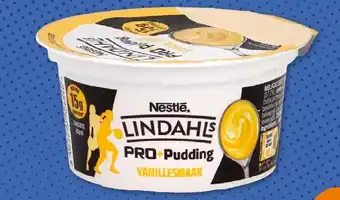 OKay Nestle Lindahls pudding proteine saveur vanille 150g aanbieding