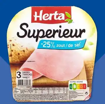 OKay Herta jambon superiur 100g aanbieding