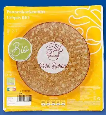 OKay Petit baron crepes bio 6 pieces 375g aanbieding