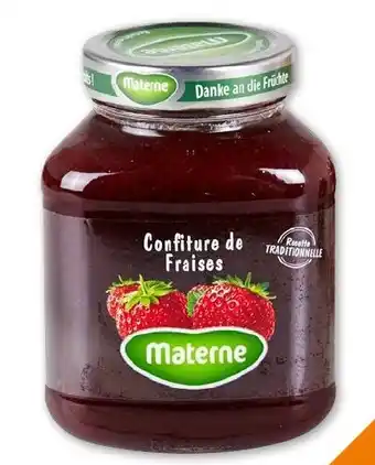 OKay Materne confiture de fraises 720g aanbieding