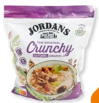OKay Jordans crunchy natural granola 750g aanbieding