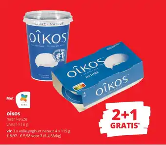 Spar Colruyt OIKOS aanbieding