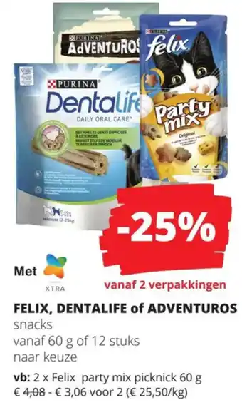 Felix, Dentalife of Adventuros