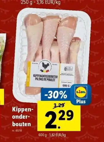 Lidl Kippenonderbouten aanbieding