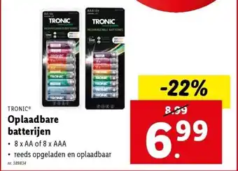 Oplaadbare batterijen