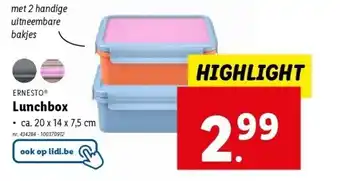 Lidl Lunchbox aanbieding