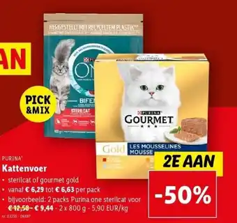 Lidl Kattenvoer aanbieding