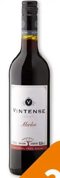 Vintense cepages merlot 75 cl