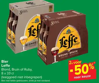 Carrefour Market Bier Leffe aanbieding