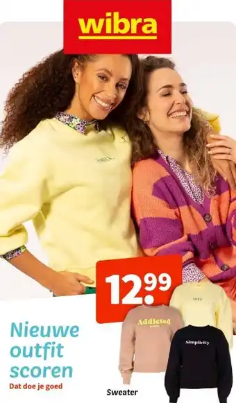 Wibra Sweater aanbieding