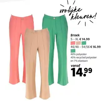 Wibra Broek aanbieding