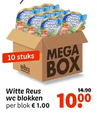 Witte Reus wc blokken