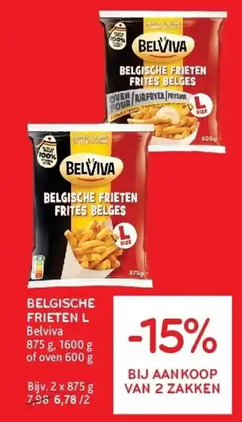 Alvo BELGISCHE FRIETEN L aanbieding