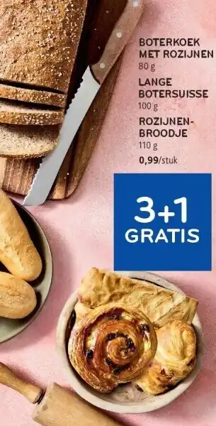 BOTERKOEK MET ROZIJNEN 80 g