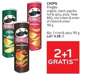 Alvo CHIPS Pringles aanbieding