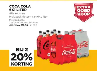 Coca cola 6x1L